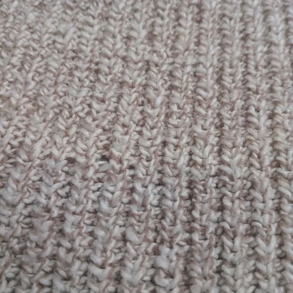 Eddie Bauer Sweater Mens XLT Beige Knit USA Classic 5 Button Henley Fisherman - Picture 12 of 16